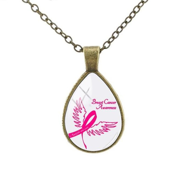 Support Breast Cancer Awareness Necklace