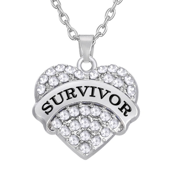 Teamer Breast Cancer Support Survivor Necklace
